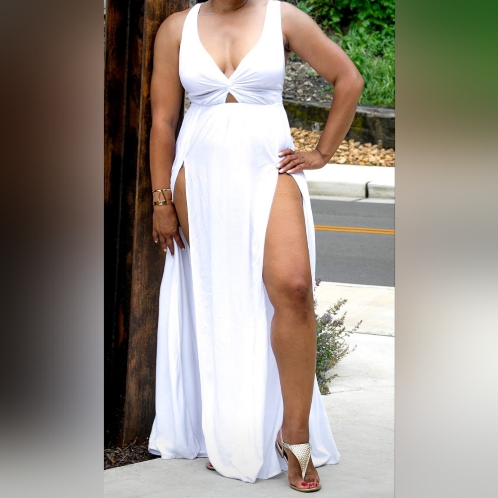 White Maxi dress